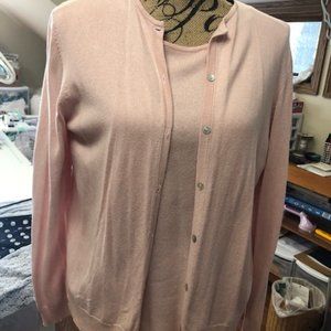 Pink Sweater Set